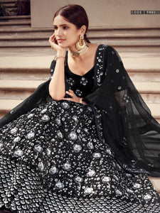 Cocktail Party Wear Designer Lehenga Choli for Online Sales by Fashion Nation