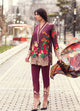 Stylish Casual Wear Indo Western 605 Multicoloured Lawn Cotton Pakistani Suit - Fashion Nation