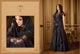 Indo Western MAI6403 Partywear Black Net Silk Floor Length Gown with String Along Dupatta - Fashion Nation