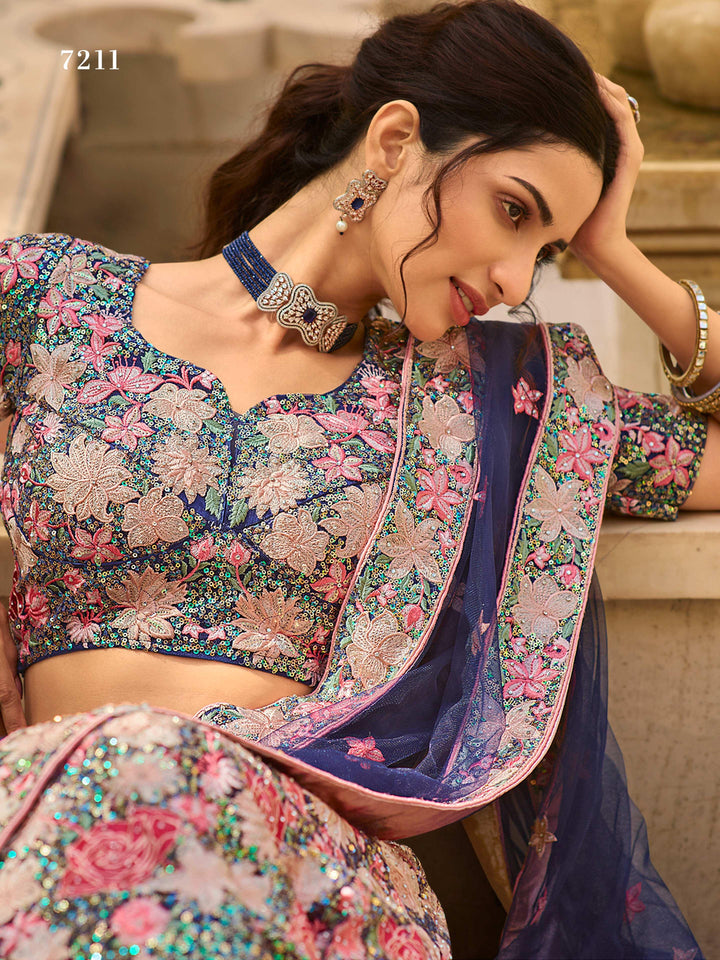 Evening Party Wear Designer Lehenga Choli - Fashion Nation