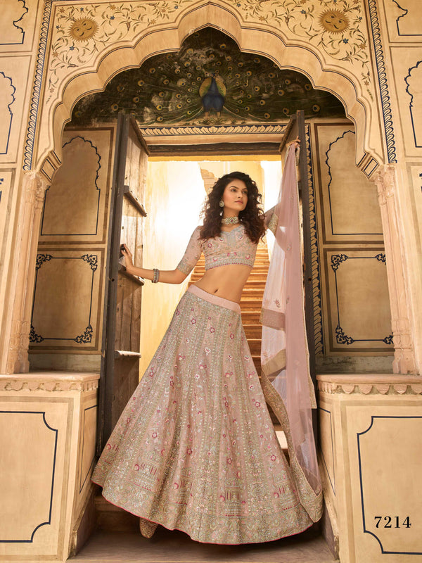 Wedding Party Wear Designer Lehenga Choli - Fashion Nation