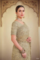 Bachelorette Party Wear Green Designer Saree for Online Sales by Fashion Nation