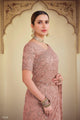 Bachelorette Party Wear Peach Designer Saree for Online Sales by Fashion Nation