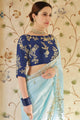 Roka Shaadi Party Organza Designer Saree by Fashion Nation