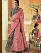 Astounding MAH7804 Wedding Wear Grey Pink Silk Lehenga Choli - Fashion Nation