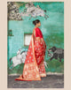 Bridal RK81118 Red Minakari Handloom Weaving Silk Saree - Fashion Nation