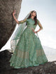 Stylish Indo Western Gown Lehenga Skirt for Online Sales by Fashion Nation