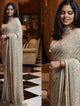 Cocktail Wear Isha RS Bollywood Inspired Beige Silk Saree - Fashion Nation