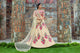 Floral F1002 Bridal Cream Pink Silk Net Lehenga Choli - Fashion Nation
