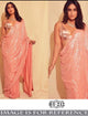 Kareena Kapoor BT232 Bollywood Inspired Peach Silk Georgette Saree - Fashion Nation