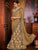 En Vogue LH10704 Designer Golden Beige Net Jacquard Lehenga Saree by Fashion Nation
