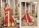 Bridal PRM5411 Wedding Wear Red Banarasi Silk Saree - Fashion Nation