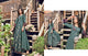 Pretty PRP6629 Trendy Teal Blue Jacquard Readymade Long Dress/Kurti - Fashion Nation