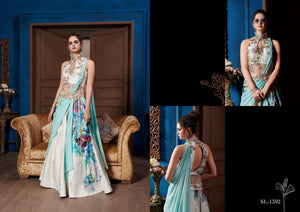 Readymade Party Wear Indo Western Designer Gown for Online Sales by Fashion Nation