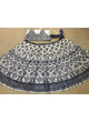 KF3598 Alia Bhatt Bollywood Inspired Black White Silk Net Lehenga Choli - Fashion Nation