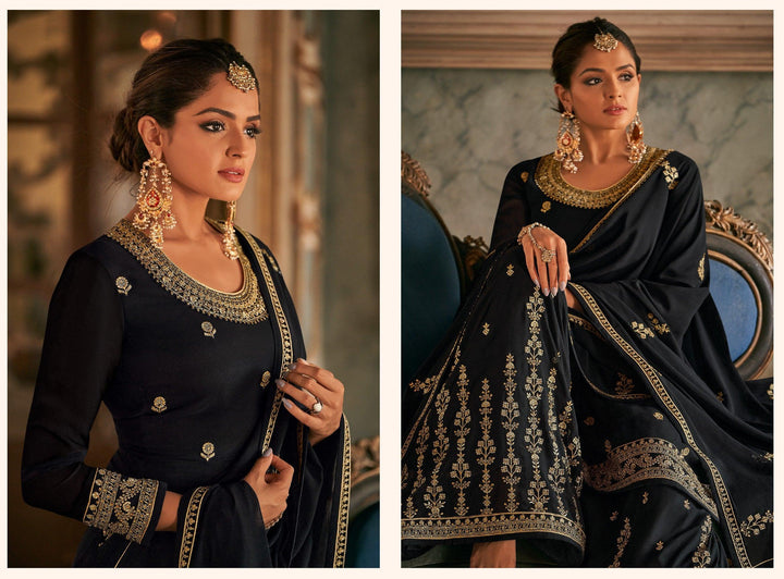 Evening Party Wear Sharara Suit - Fashion Nation