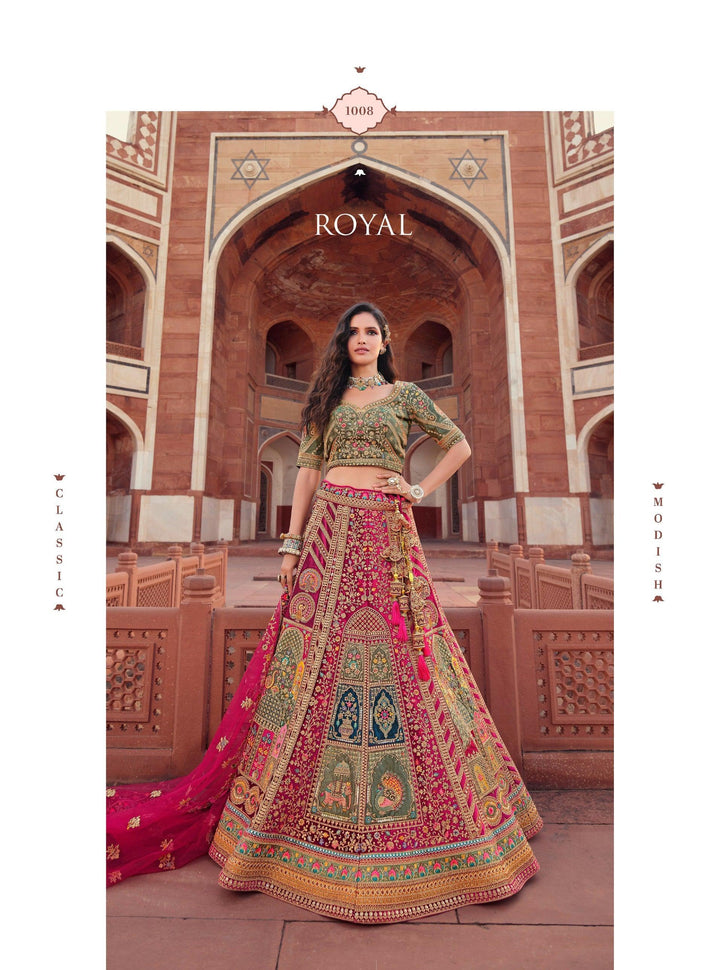 Bridal Wear Traditional Lehenga Choli - Fashion Nation
