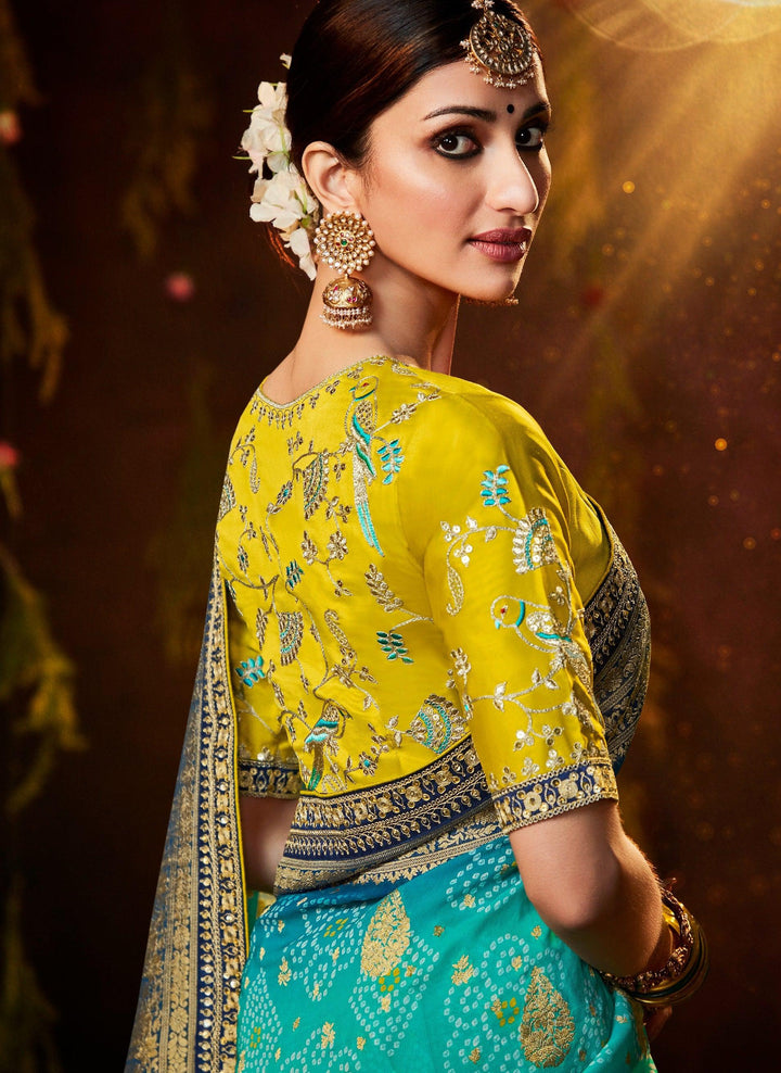 Evening Party Wear Classic Silk Saree - Fashion Nation