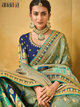 Evening Party Wear Silk Woven Saree