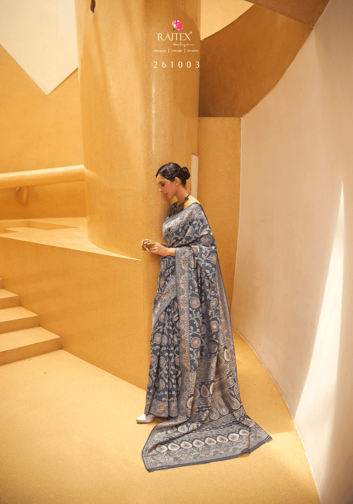 Designer Chikankari Lucknowi Sari - Fashion Nation