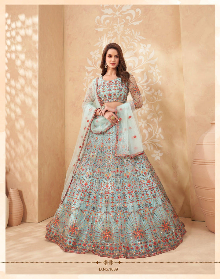 Engagement Wear Designer Lehenga Choli - Fashion Nation