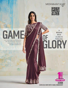 Sangeet Special Designer Pre-Pleated Saree