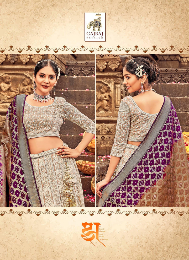 Evening Party Wear Lehenga Dupatta - Fashion Nation