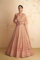 Fusion Fashion Indo Western Lucknavi Work Gown