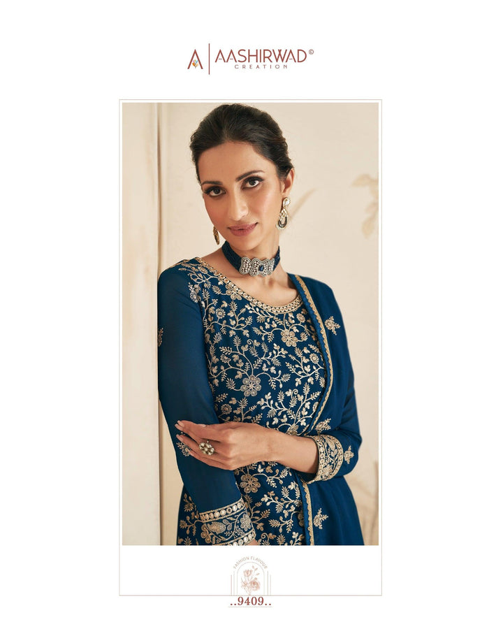 Indian Party Wear Designer Palazzo Suit - Fashion Nation