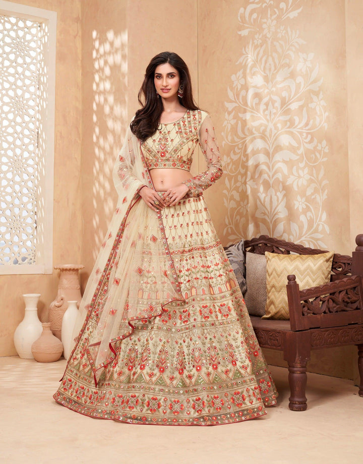 Haldi Party Wear Traditional Lehenga Choli - Fashion Nation