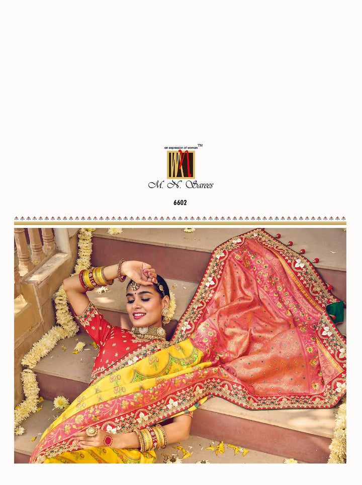 Wedding Special Patan Patola Silk Saree - Fashion Nation