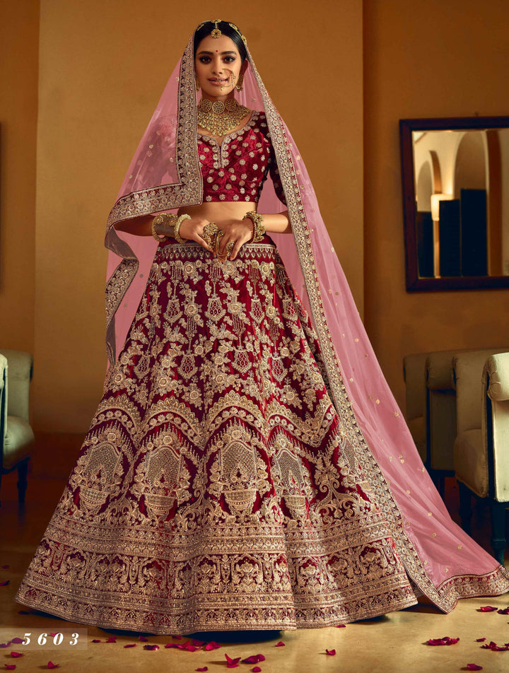 Reception Wear Designer Lehenga Choli - Fashion Nation