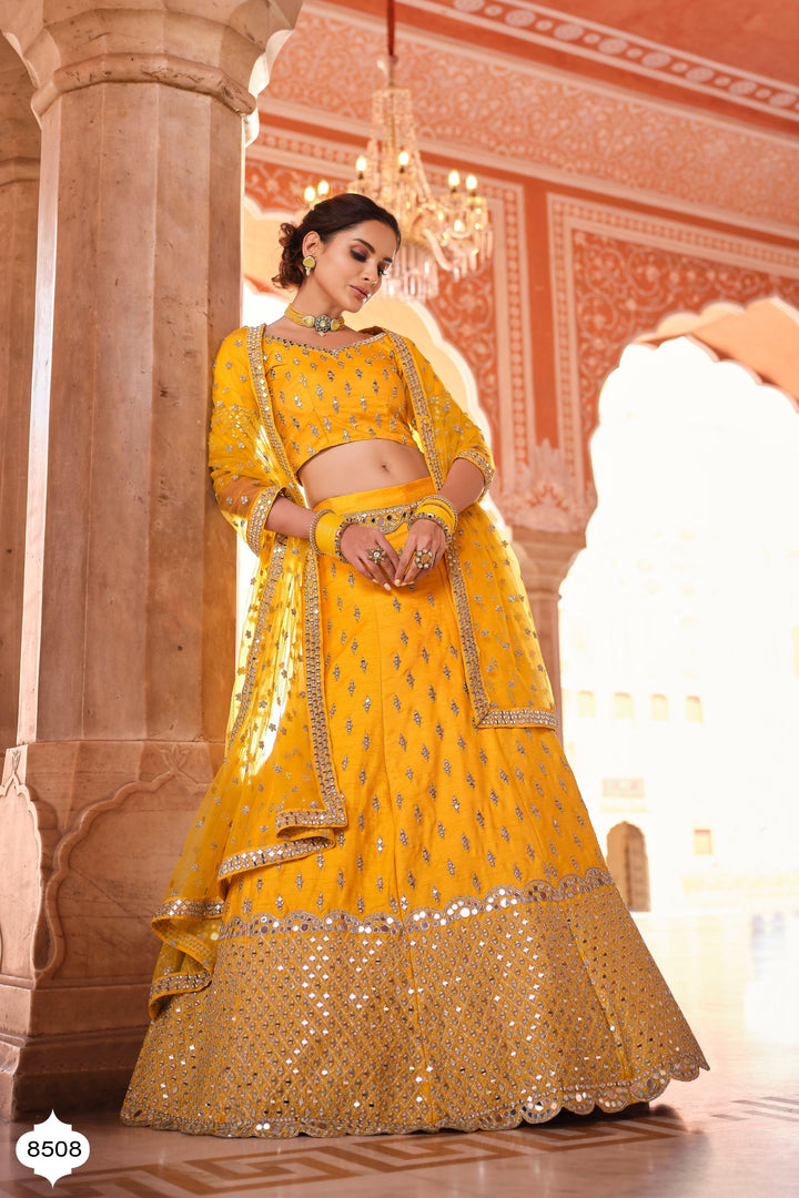 Marriage & Haldi Wear Indian Lehenga Choli - Fashion Nation