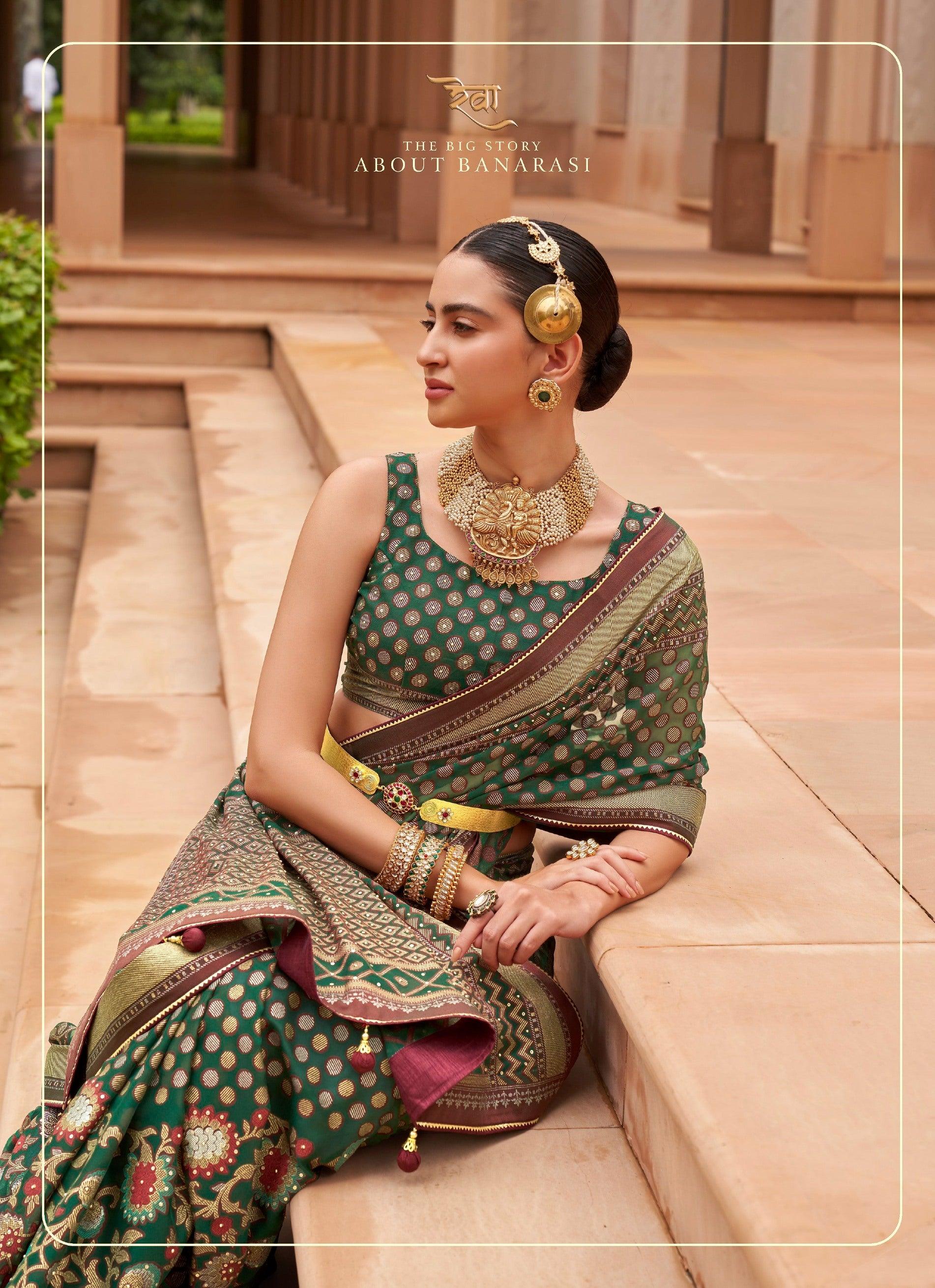 Deepika Padukone Look Alike Designer Multi Color Printed Saree, 6.3 M (With  Blouse Piece)