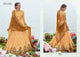 Indo Western JIN8444 Designer Peach Cotton Satin Malmal Anarkali Gown - Fashion Nation