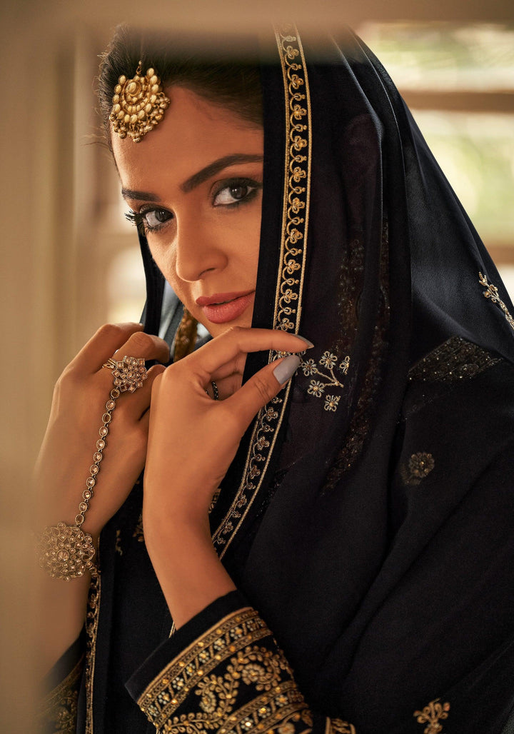 Evening Party Wear Sharara Suit - Fashion Nation