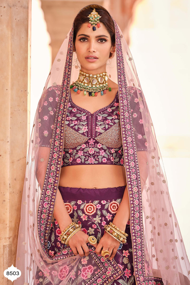 Evening Party Wear Designer Lehenga Set - Fashion Nation