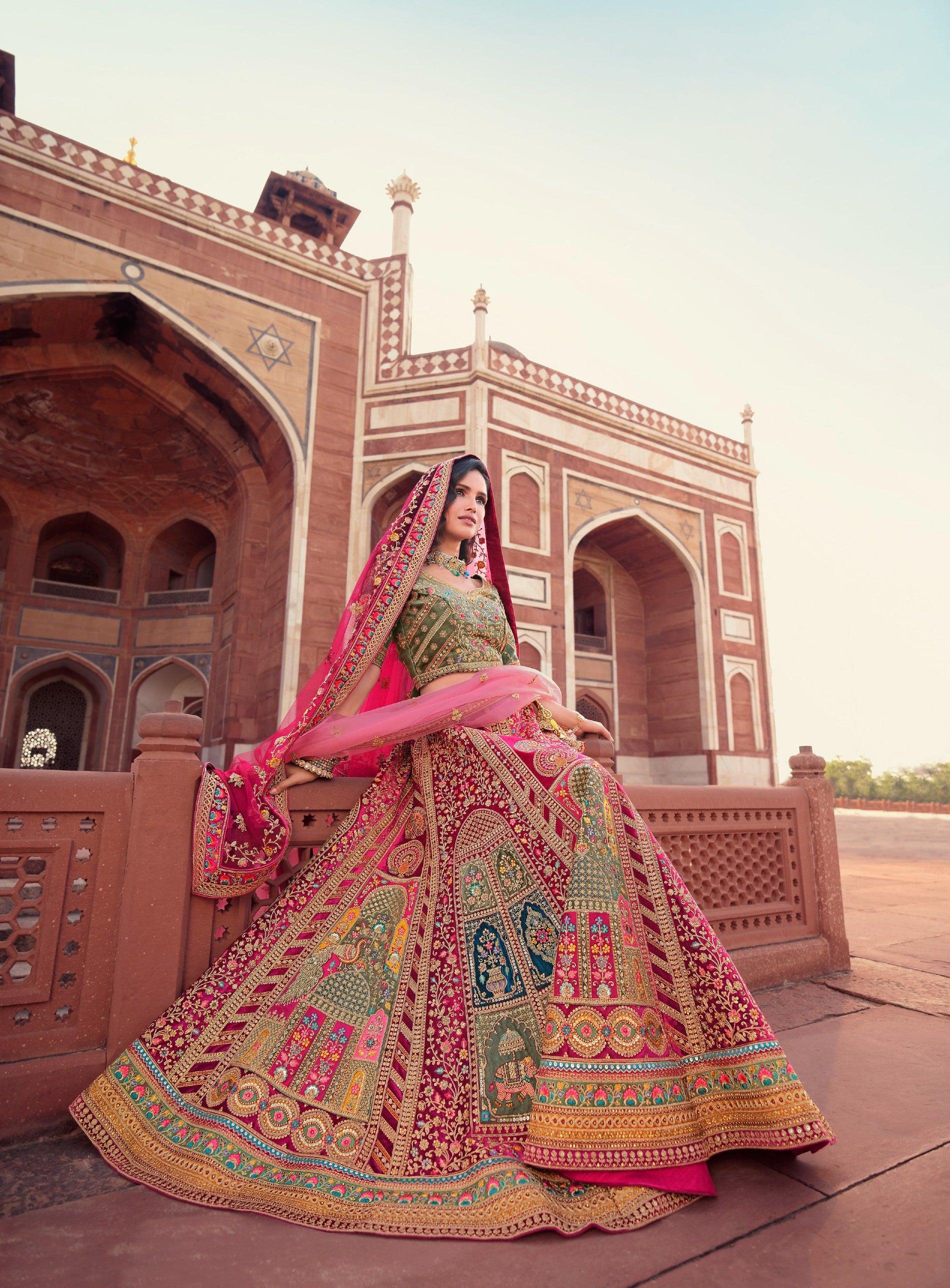 Traditional lehengas on sale for wedding