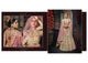 Traditional Nakkashi NAK5156 Bridal Pink Net Beige Handloom Silk Lehenga Choli - Fashion Nation