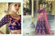 Dazzling Nakkashi NAK5136 Wedding Special Pink Net Purple Velvet Lehenga Choli - Fashion Nation