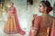 Dreamy Nakkashi NAK5139 Bridal Yellow Maroon Pink Handloom Silk Net Lehenga Choli - Fashion Nation