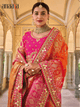 Sangeet Wear Silk Gota Patti Sari