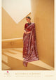 Sangeet Party Wear Chikankari Lakhnavi Saree