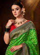 Mehendi Function Wear Silk Saree