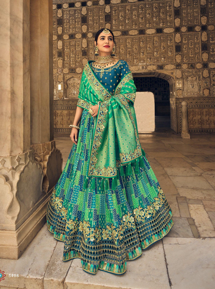 Marriage Indian Wear Silk Lehenga Choli - Fashion Nation