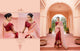 Attractive ARD4114 Finest Maroon Pink Multicoloured Nylon Tissue Silk Saree - Fashion Nation