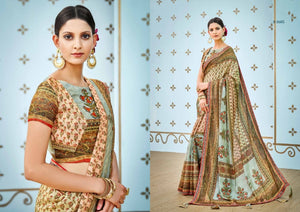 Gorgeous SS1605 Attractive Multicoloured Benarasi Silk Saree - Fashion Nation