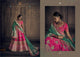 Regal MN4910 Bridal Pink Green Silk Lehenga Choli - Fashion Nation