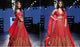Vaani Kapoor KH18717 Bollywood Inspired Red Silk Lehenga Choli - Fashion Nation