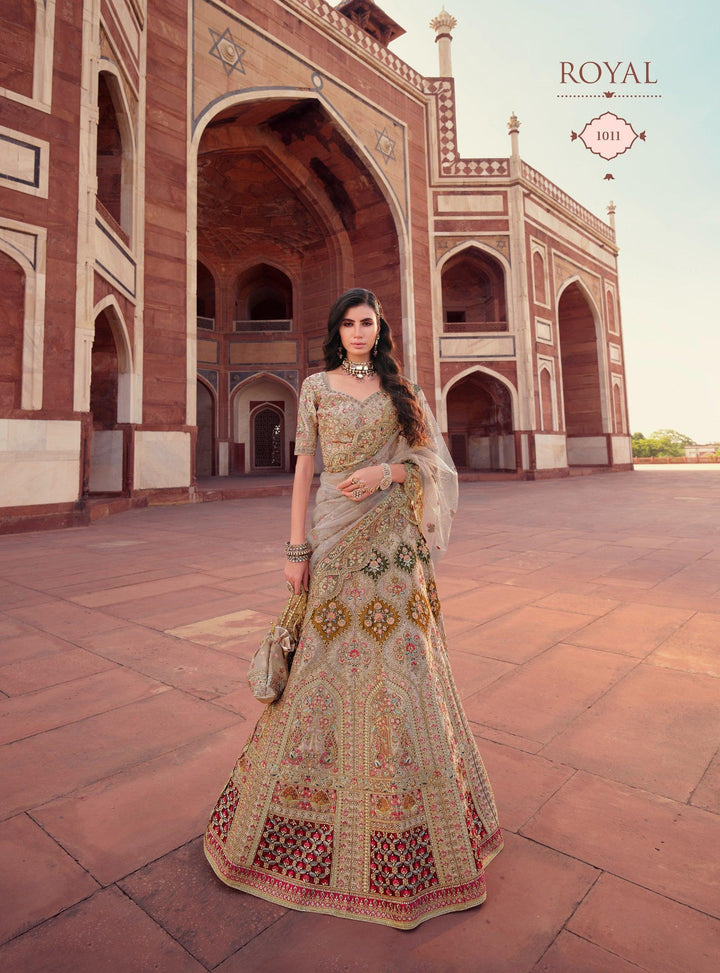 Wedding Party Wear Ghaghra Odhni - Fashion Nation